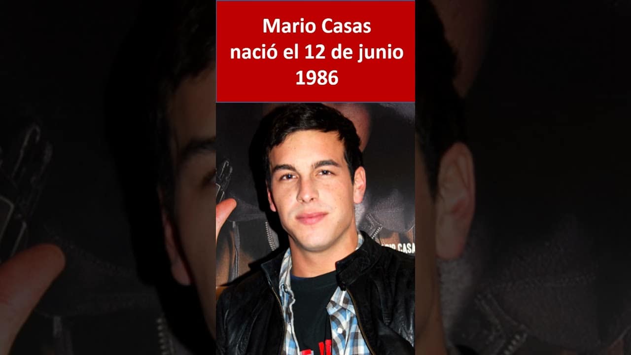 Mario Casas Edad