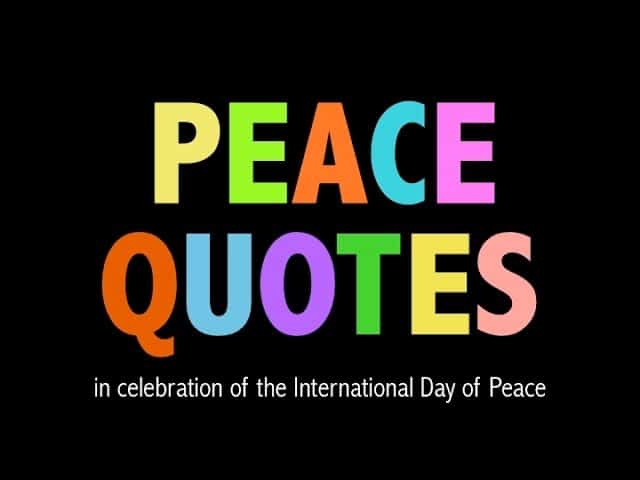 Peace Quotes