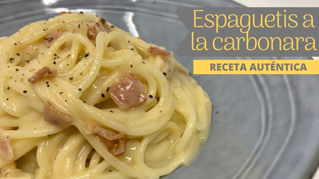 Receta Carbonara Sin Nata