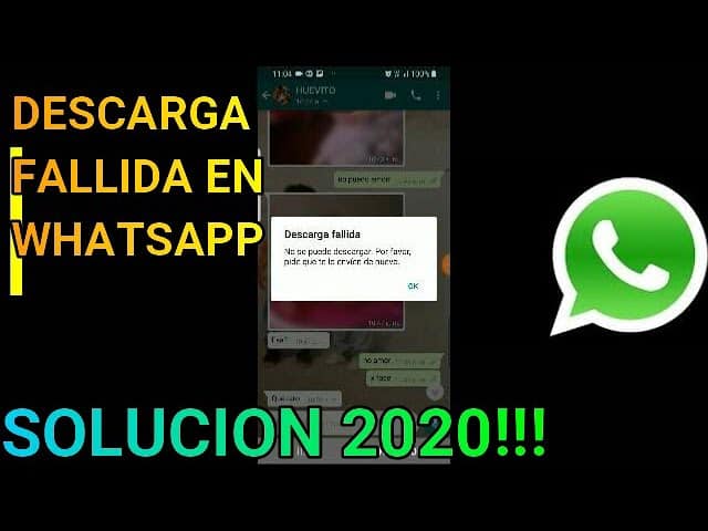 Whatsapp Error Descarga Fallida